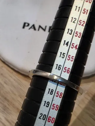 Anillo Pandora Disney Corazón Rojo Plata 925