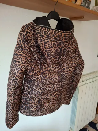 Piumino invernale stampa animalier