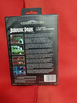 Juego Mega Drive Jurassic Park