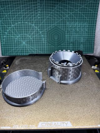 Torre de dados plegable impresa 3D