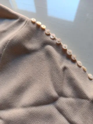 Camiseta Cortefiel Mujer Talla M Beige
