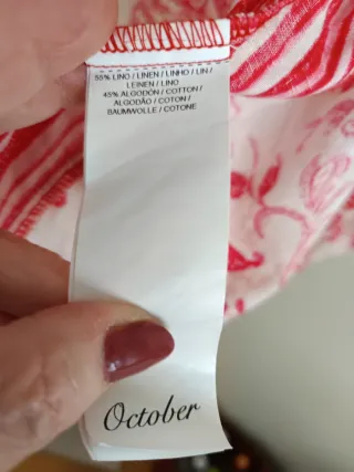 Blusa o sobre camisa, alegre, rosa fucsia floral