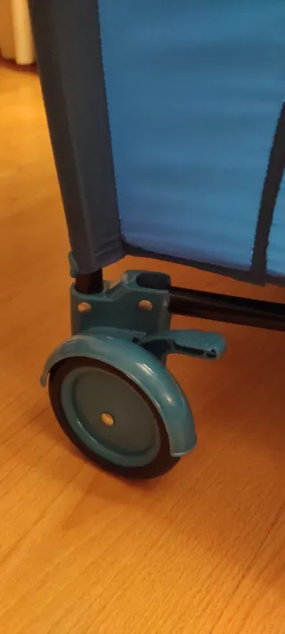 Cuna de viaje Asalvo azul