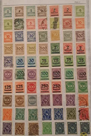 Lote Sellos Antiguos Alemania