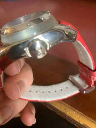 Orologio Chronotech Uomo Cassa Acciaio Rosso