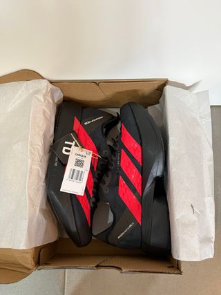 Zapatillas Adidas Adizero Adios Pro 4 Negras Rojas