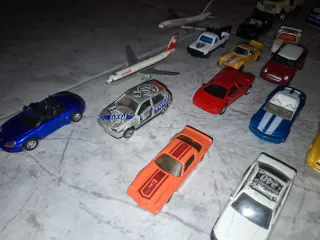 Lote coches miniatura varias épocas