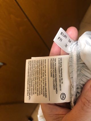 Vestido plateado talla 34