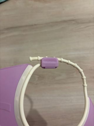 Bavaglino Twistshake Lilla e Bianco