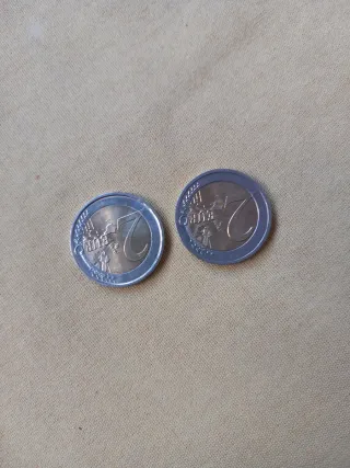 Lote 2 monedas 2 euros Alemania 2023.. 2,50 e.