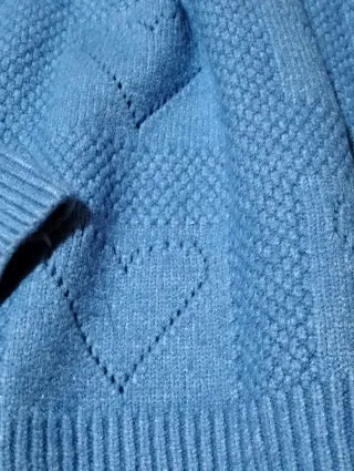 Maglioncino donna JUST WOMAN fantasia cuori