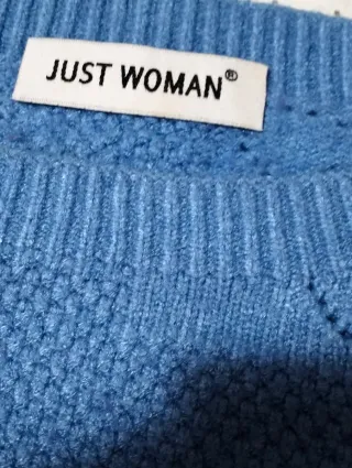 Maglioncino donna JUST WOMAN fantasia cuori