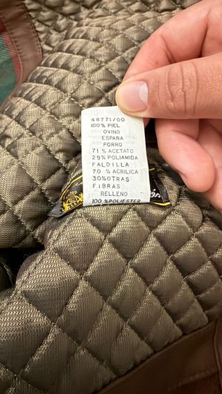 Chaqueta de piel Emidio Tucci Marrón