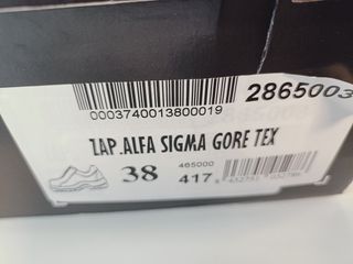 Zapatos de seguridad FAL Gore-Tex Talla 38