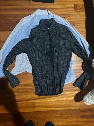 Camicia uomo fantasia pois