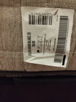 Canapé y colchón 135cm