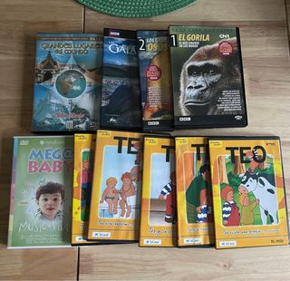 Lote DVDs Documentales y Teo (Español)