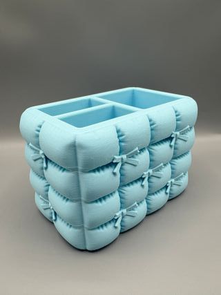 Organizador Maquillaje Puffy 3D Coquette