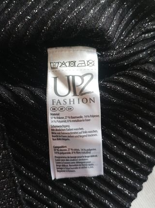 Lupetto UP2 Fashion Nero Glitter