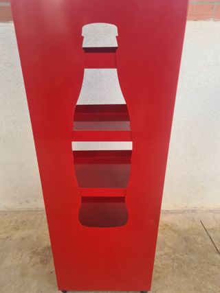 Mobile Espositore coca cola in metallo torre totem