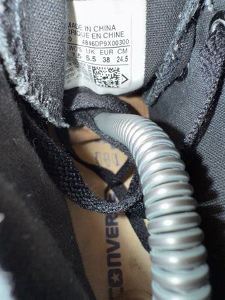 Converse All Star Botas Negras Talla 42