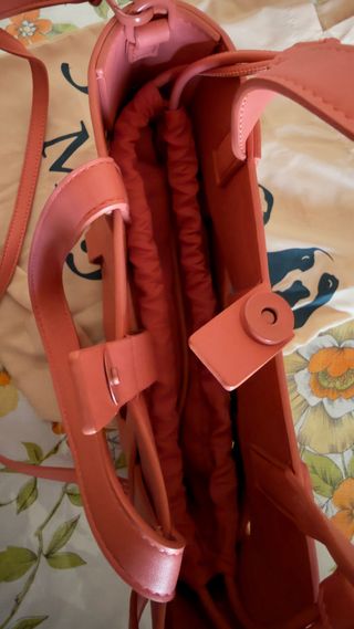 Bolso Jo & Mr Joe tejido rosa