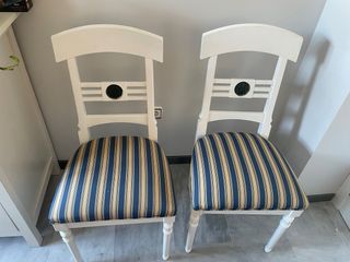 Conjunto 6 sillas y 2 sillones