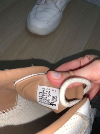 Zapatillas Lacoste Blancas