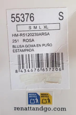 Blusa Renatta&Go NUEVA con etiqueta – Talla S