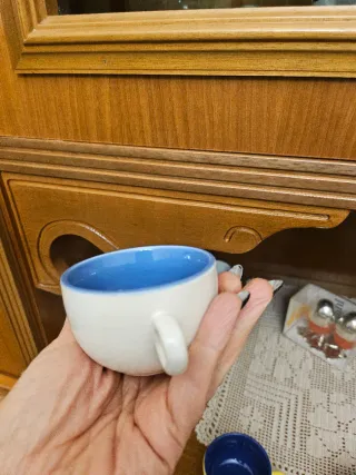 Set 6 tazze caffè ceramica