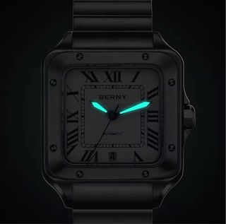 BERNY Reloj Automático Acero Inoxidable “SANTOS”