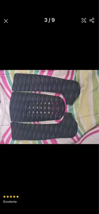 Grip Surf Negro nuevo con pegatina 3M