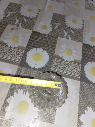 Paralume in vetro trasparente