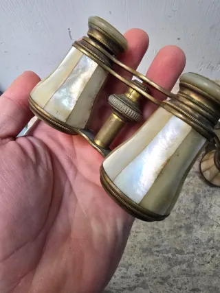 Blocco binocoli teatrali d'epoca