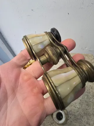 Blocco binocoli teatrali d'epoca