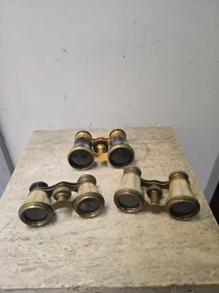 Blocco binocoli teatrali d'epoca