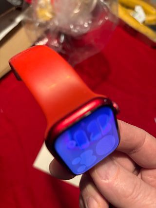 Apple Watch 7 45mm Rosso