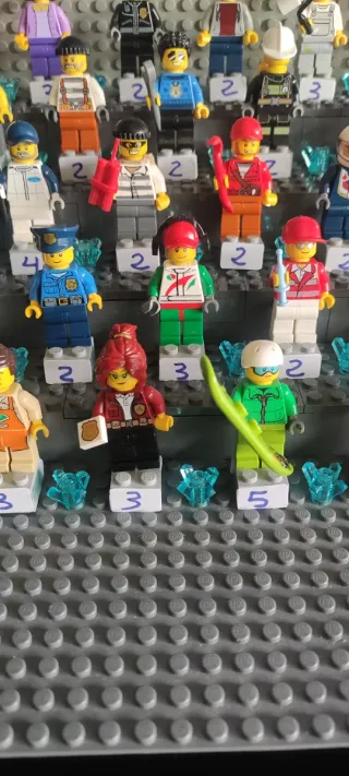 Lote Minifiguras Lego City Lote 1