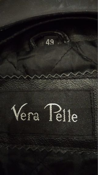 Giubbotto donna Vera Pelle nero