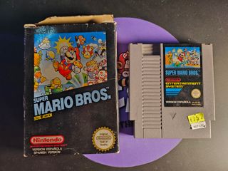 Super Mario Bros. NES Cartucho Original + caja