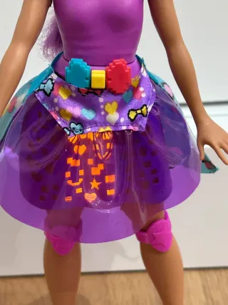 Barbie superheroína videojuegos princesa Bella