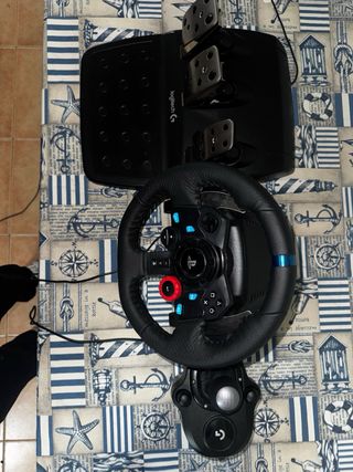 Logitech G29 + Pedales + Palanca de Cambios