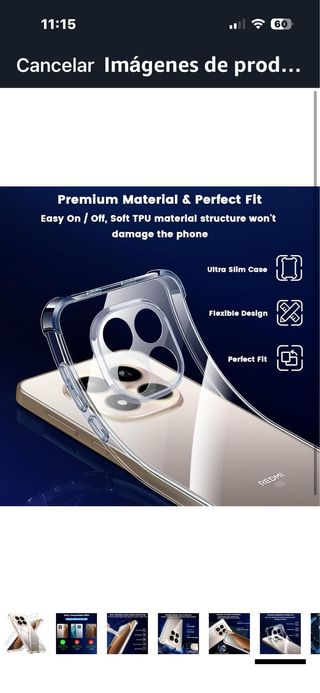 Custodia trasparente Xiaomi Redmi Note 15 Pro