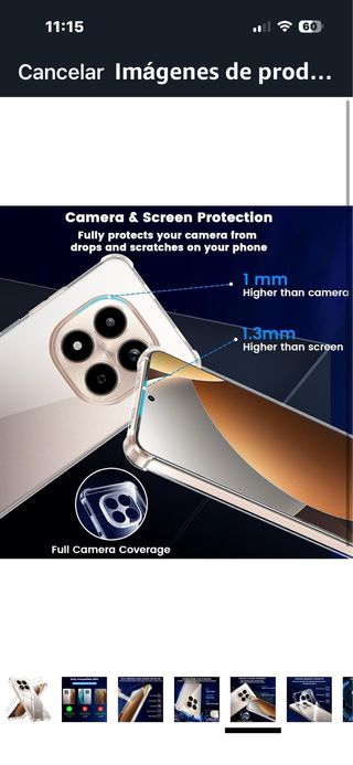 Custodia trasparente Xiaomi Redmi Note 15 Pro