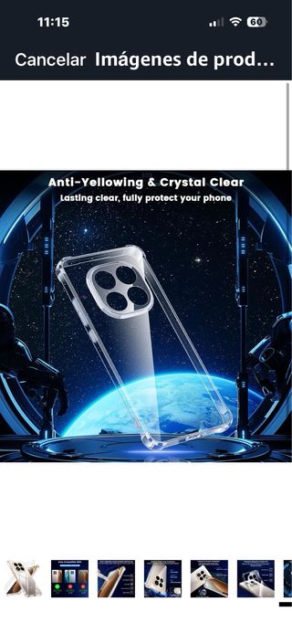 Custodia trasparente Xiaomi Redmi Note 15 Pro