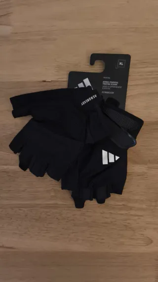 Guantes Adidas Gimnasio Negro