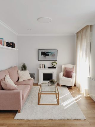 Alfombra Leighton pelo blanco