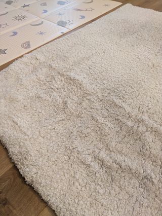 Alfombra Leighton pelo blanco