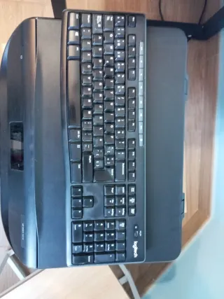 Impresora HP ENVY 5010 Negra, regalo teclado Logit