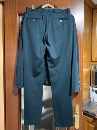 Traje Roberto Bassi verde azulado